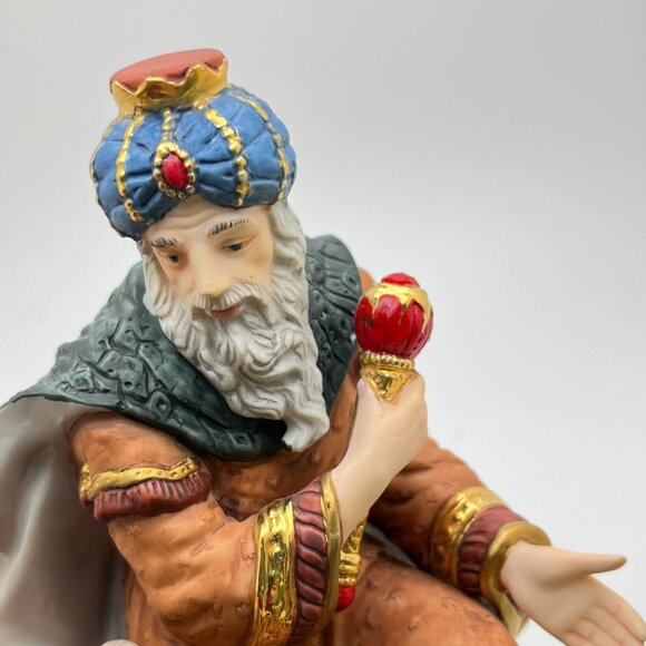 Kirkland Christmas Nativity Wise Man Kneeling King Vintage Replacement #75177 - Picture 7 of 8